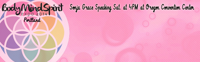 Sonja Grace Speaks at the Body Mind Spirit Expo, Portland, 11-1-14